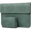 HYZUO 13 Pollici Laptop Custodia Borsa Sleeve PC Portatile per MacBook Air 13,6/13 M4 M3 M2 M1 2025-2018, MacBook Pro 13 M2 M1 A2338 A2289 2025-2016, Surface Pro 11, Verde mezzanotte-H