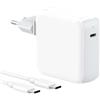 IFEART 70W Caricatore USB C Compatibile con MacBook Air MacBook Pro 13 14 15 16 pollici 2024 2023 2022 2021 2020, M1 M2 M3 Mac Laptop, iPad, Caricabatterie Rapido, Cavo USB C a C 2M, LED
