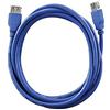 VulTech SC10807 2m USB A USB A Female Female Blue USB cable - USB Cables (2 m, USB A, USB A, 3.0 (3.1 Gen 1), Female/Female, Blue)