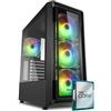 EMCA4 Computer Gaming PC Assemblato i5 13400f - RTX 4060 8GB - SSD M.2 1TB nvme - Ram 32GB DDR4 3200Mhz - B760 - ARGB - Windows 11