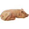 Design Toscano QM224171 Statua da Giardino Piggy: Omino del Sonno, Multicolore, 35.5x15x10 cm