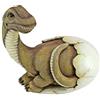 Design Toscano QM2727800 Statua Brachiosauro Baby Dinosauro che Esce Dall'Uovo, Multicolore, 16.5x26.5x24 cm