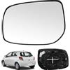 RASHION Vetro Specchietto Retrovisore Compatibile con Toyota Yaris 2006-2012 | Riscaldabile Sinistra