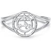 DAOCHONG Sigil of Lilith - Anello statement in argento Sterling S925 Sigil of Lilith, regalo per donne e uomini, metallo prezioso, Nessuna pietra preziosa