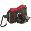 Kerbl Pet Kerbl Borsa per Doodoo Sacchetto, 8 x 5.5 x 4 cm, Colore: Nero/Rosso
