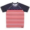 hoopoe running apparel HOOPOE Maglietta da Corsa Uomo Stati Uniti, Manica Corta, DryClim, Gym, T-Shirt Running, Sportivi, Originale, Divertente, StarsAndStripes Taglia L