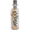 Rayher Vaso di vetro c.fiori secchi + portacand, 5,5x18,5cm, p. candela, 46698000