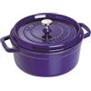 STAUB Casseruola/Cocotte in Ghisa, Rotonda 24 cm, 3,8 l, Blu (Blu Scuro)