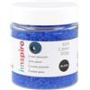 INNSPIRO Roccia di vetro rotondo glassa blu chiaro 2,3 mm. 10/0 120 g.