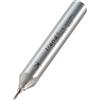 Trend Professionale Fresa a un tagliente, gambo 1/4 pollice, diametro di taglio 1mm e lunghezza di taglio 3mm, metallo duro (TCT), 2/0X1/4TC