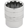 Draper h-mm/B hi-torq 12 punte, blu, 1/5,1 cm, attacco quadro, 28 mm