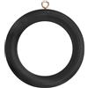 Merriway Bulk Hardware BH05954 - Asta per tende in legno con occhiello a vite, diametro interno 45 mm, diametro esterno 64 mm, colore marrone scuro, confezione da 10, bianco, BH05958
