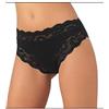 JADEA Slip Donna Art. 742 6 Pezzi in Cotone Modal (Nero, 5)