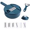 La Pagina Delle Migliori Offerte - SAWAKE Mandolina da Cucina, 6 in 1  Affettaverdure Tagliaverdure, Mandolino Verdure Grattuggia, Cucina  Affettatrice Julienne Professionale per Verdure, Patate, pomodori, cipolle,  Formaggio, ECC. ‼ MINIMO STORICO ‼