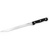 Nirosta FACKELMANN Coltello Tagliare Prosciutto Lama in Acciaio CCR Manico ergonomico Pom Nero 3 Anni di Garanzia, 1PZ Plastica