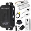 FUSYTULY Wireless Door Access Control System Kit Set Sblocco Telecomando + Serratura Elettrica del Bolt di Goccia + Trasmettitori Remoti 2pcs 433MHz