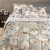 Gabel Trapunta Matrimoniale Peony-Beige