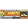 andiamo 282761 Runner a pelo corto Lemon in 100% poliammide Runner da cucina con motivo limone, giallo verde 50 x 150 cm