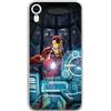 ERT GROUP custodia per cellulare per Iphone XR originale e con licenza ufficiale Marvel, modello Iron Man 034 adattato in modo ottimale alla forma dello smartphone, custodia in TPU