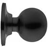 TESA 393100NE set pomoli porta Sfera, nero, 2 pezzi, funzione 31, montaggio reversibile