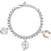 Morellato Maia Bracciale Donna in Acciaio, cristalli, IPRG - SAUY08