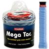 Tourna Zipper Box di 30 su Grips - Mega Tac, Unisex, TG30MTB, Blu
