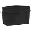HyFanStr Nylon Organizer da Borsa Donna, Zip Interno Borsa Organizer, Nero Bag Organizer Medio