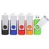 KEXIN 16 GB Chiavetta USB 5 Pezzi Pennetta Girevole Unità Memoria Flash Pen Drive Penna USB 16 Giga Chiavette con Cordino (5 Multicolorato: Nero Blu Verde Rosso Arancio)