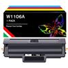 AMG Sales Toner Compatibili per HP 106A W1106A Con Chip cartuccia per Laser 107a 107r 107w per MFP 135a 135r 135w 135wg 137fnw 137fwg (1 Nero)
