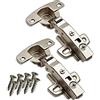 SOTECH 2 pezzi Hettich Sensys 8645i TH52 Cerniera di arresto angolare a 110° Distanza Altezza 1,5 mm Cerniera automatica soft close incl. viti M4x16mm