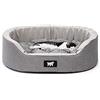 Ferplast Cuccia per Cane da Interno DANDY 45 SANITIZED, Cuscino Gatto, con Protezione Antibatterica Antivirale, Cotone, Lavabile