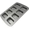 PME - Stampo per 8 Mini Plumcake, in Acciaio al Carbonio Antiaderente