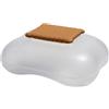 Alessi Mary Biscuit ASG07 I - Biscottiera di Design con Coperchio, Resina Termoplastica, Ghiaccio