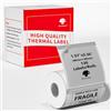 Phomemo M220 Carta Per Etichette Trasparente, Multifunzione Autoadesiva | Per M220 M250 M221 M120 M150 M108 M110 M421, 40x60 mm, 130 Etichette/Rotolo