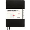 LEUCHTTURM1917 367764 agenda e taccuino settimanale Composition (B5) 2024, 12 mesi, Nero, Inglese