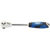 Draper D60MH/SG 60 Tooth micro testa cricchetto reversibile con impugnatura morbida, blu, 3/20,3 cm Square Drive