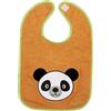 Playshoes Bavaglino per Neonato Impermeabile Con Chiusura In Velcro, Panda Ricamato
