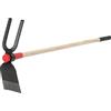 Bellota HOE228AW1000AP - Zappetta Forgiata con Sistema Anti-Rotazione - Testa a Doppio Uso - Zappa e Piccone con Manico in Legno - Attrezzi per il Giardinaggio, Orto e Serra