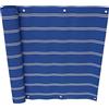 Angerer Paravista per Balcone Design No. 9400 Blu, 90 cm, Lunghezza: 8 Metro