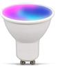 Athom GU10 Lampada a LED WiFi intelligente RGBCW a luce regolabile con Apple Homekit, controlli vocali Siri, 4,5 w