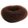 WIG ME UP - RH-046-6x3-brown Ciambella per Chignon Ring Volume Hairstyling Castano Molto piccola 6x3 cm