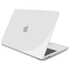 NJIAONE Custodia Compatibile con Macbook Air 13 2021 2020 2019 2018 (Modello: A2337 M1/ A2179/ A1932), Custodia Cover Protettiva Plastica Rigida - Trasparente