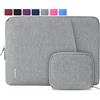 NEWHEY Custodia per Macbook Air 14 Pollici, Impermeabile, PC, Antiurto, Porta Computer Borsa con Piccolo Caso Grigio