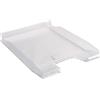 Exacompta Cod. 11423D 1 vaschetta portacorrispondenza COMBO MINI - dimensioni 34,7X25,5X3,8cm - per documenti in formato A4+ - colore cristal - capacità 250 fogli