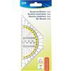 TSI Squadra per Geometria 16cm, trasparente, Cod. art. 46302