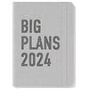 Letts of London LETTS Big Plans A6 settimana su 2 pagine (multilingue) Stone 2024