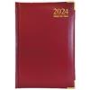 G4GADGET Agenda settimanale G4 2024, formato A5, copertina rigida, carta da 70 g/m², per ufficio e casa
