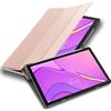 Cadorabo Custodia Tablet compatibile con Huawei MatePad T 10 (9.7 Zoll) / T 10s (10.1 Zoll) in ORO ROSA PASTELLO - Copertura Protettiva Molto Sottile di Similpelle SENZA Auto Wake Up e Funzione Stand