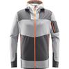 Haglöfs 605055_38G ASTRAL HOOD MEN Giacca UOMO CONCRETE/MAGNETITE Taglia M