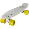 Ridge Skateboards 22 Mini Cruiser Skate Fosforescente, Giallo, 55 cm